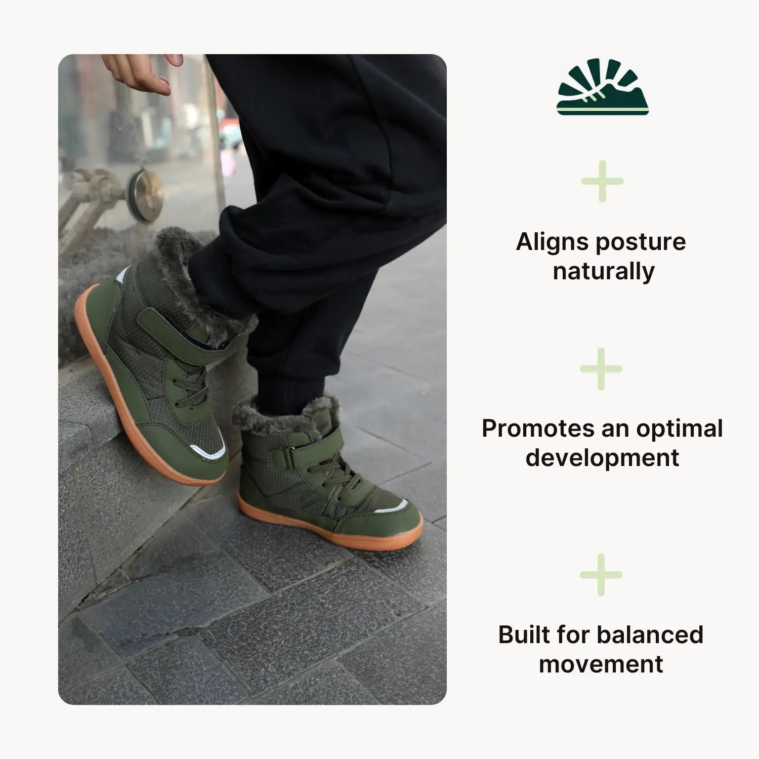 Frostline Kids - Warm & water-repellent kids barefoot shoes (3 - 15 Years) (BOGO)