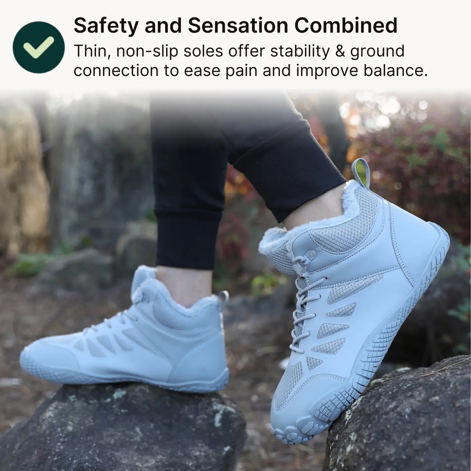 Frostline Max - Warm and water-repellent barefoot shoes (BOGO)