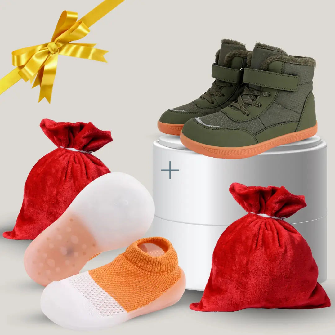 Kids Gift Bundle - The Joyful Pair to Keep Little Feet Happy, Cozy, and Ready for Adventure!