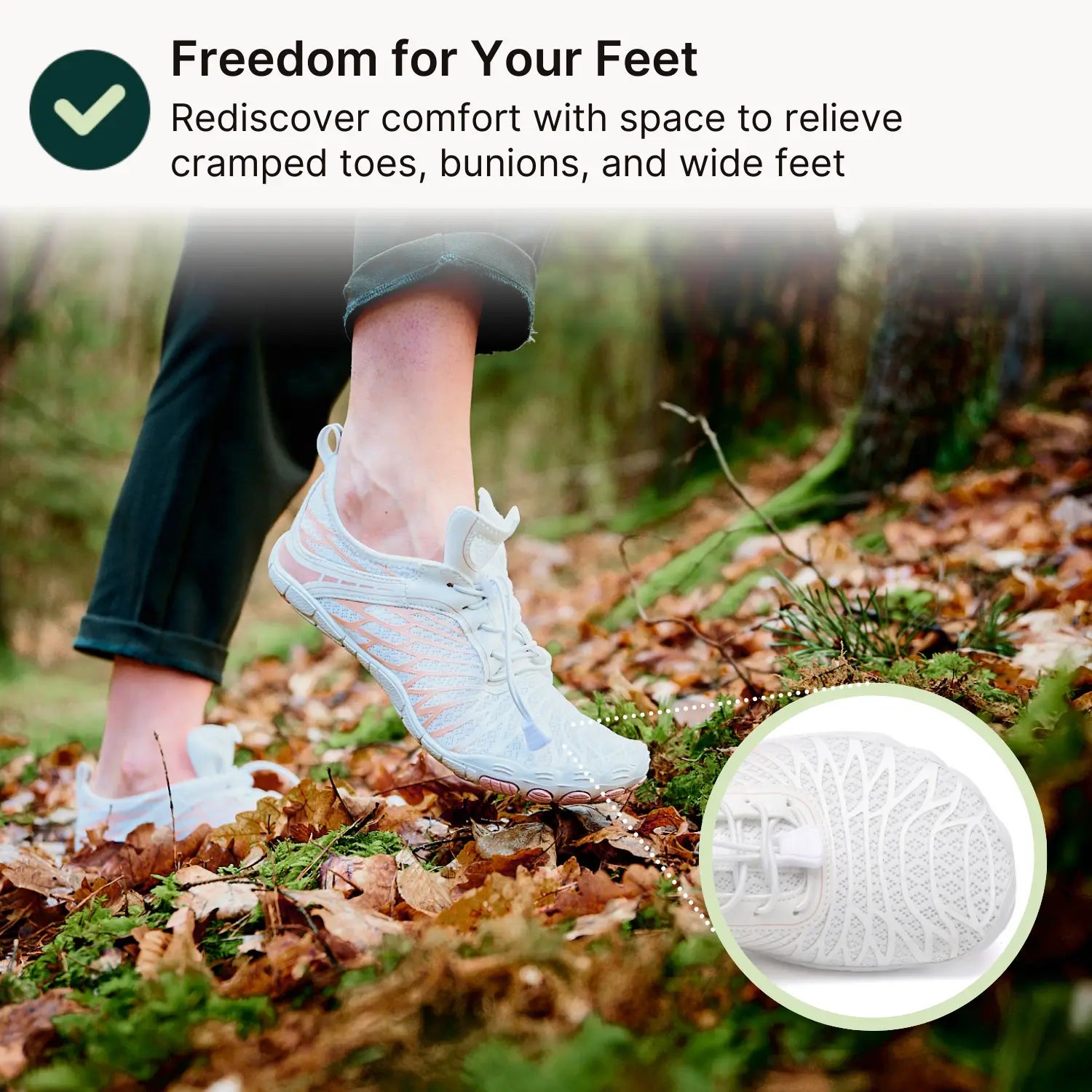 Motion Ground™ – Copper-Grounded Barefoot Shoes for Natural Balance (Unisex)