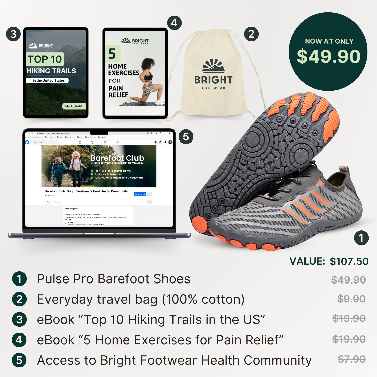 Pulse Pro - Ultra-Thin Barefoot Shoes for Natural Movement