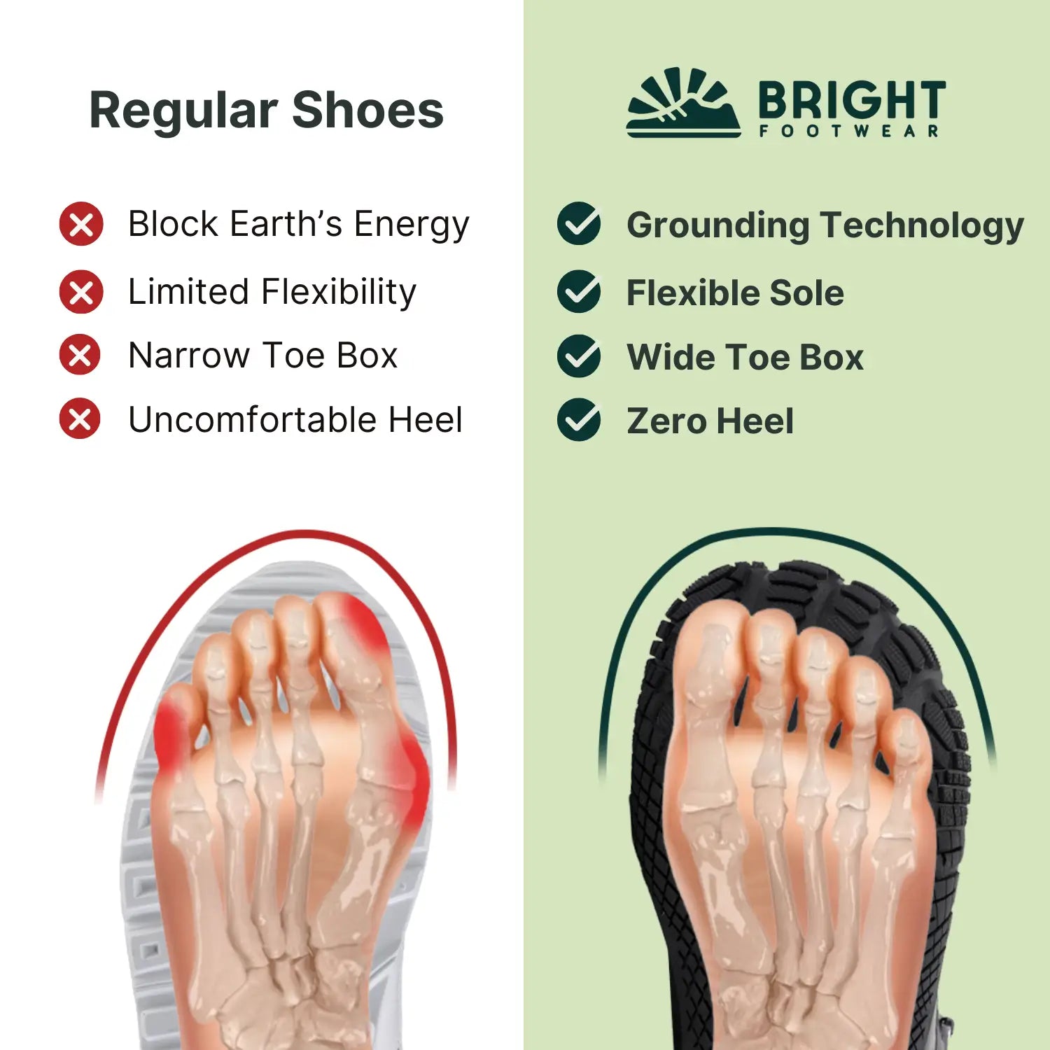 Motion Ground™ – Copper-Grounded Barefoot Shoes for Natural Balance (Unisex)