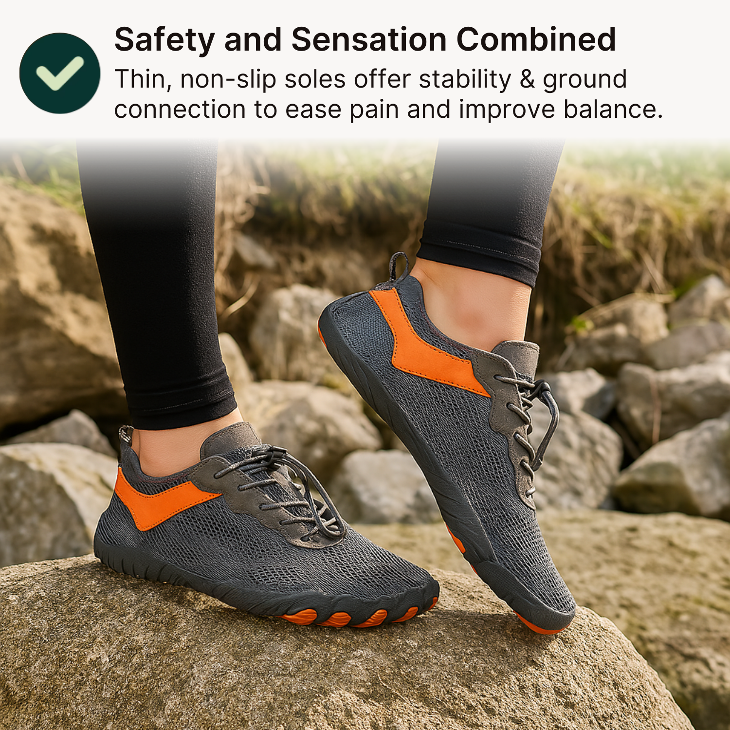 Ventura Flex - Ergonomic & Supportive Barefoot Shoes (Unisex) (BOGO)