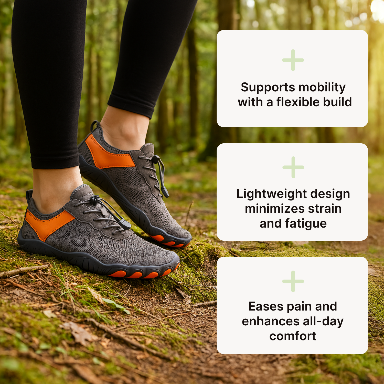 Ventura Flex - Ergonomic & Supportive Barefoot Shoes (Unisex) (BOGO)