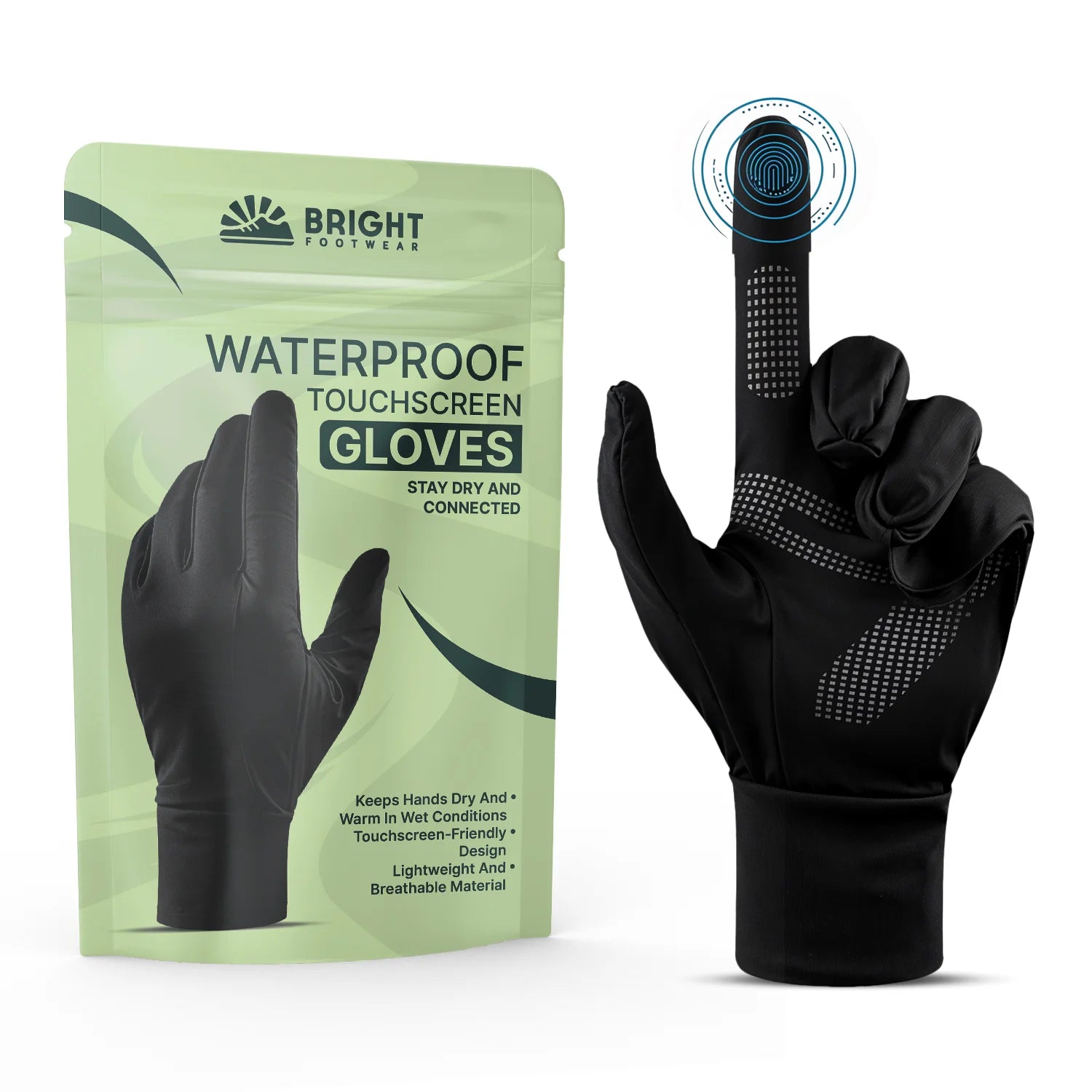 Waterproof Touchscreen Gloves – Bright Footwear