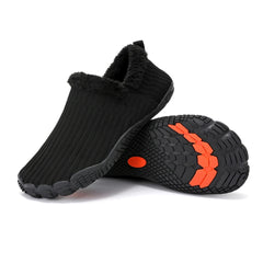 Nook – Cozy Fleece-Lined Barefoot Slipper, Non-Slip for Indoor & Outdoor
