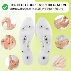Relax Magnetic Insoles - All-Day Massage & Energy (Unisex)