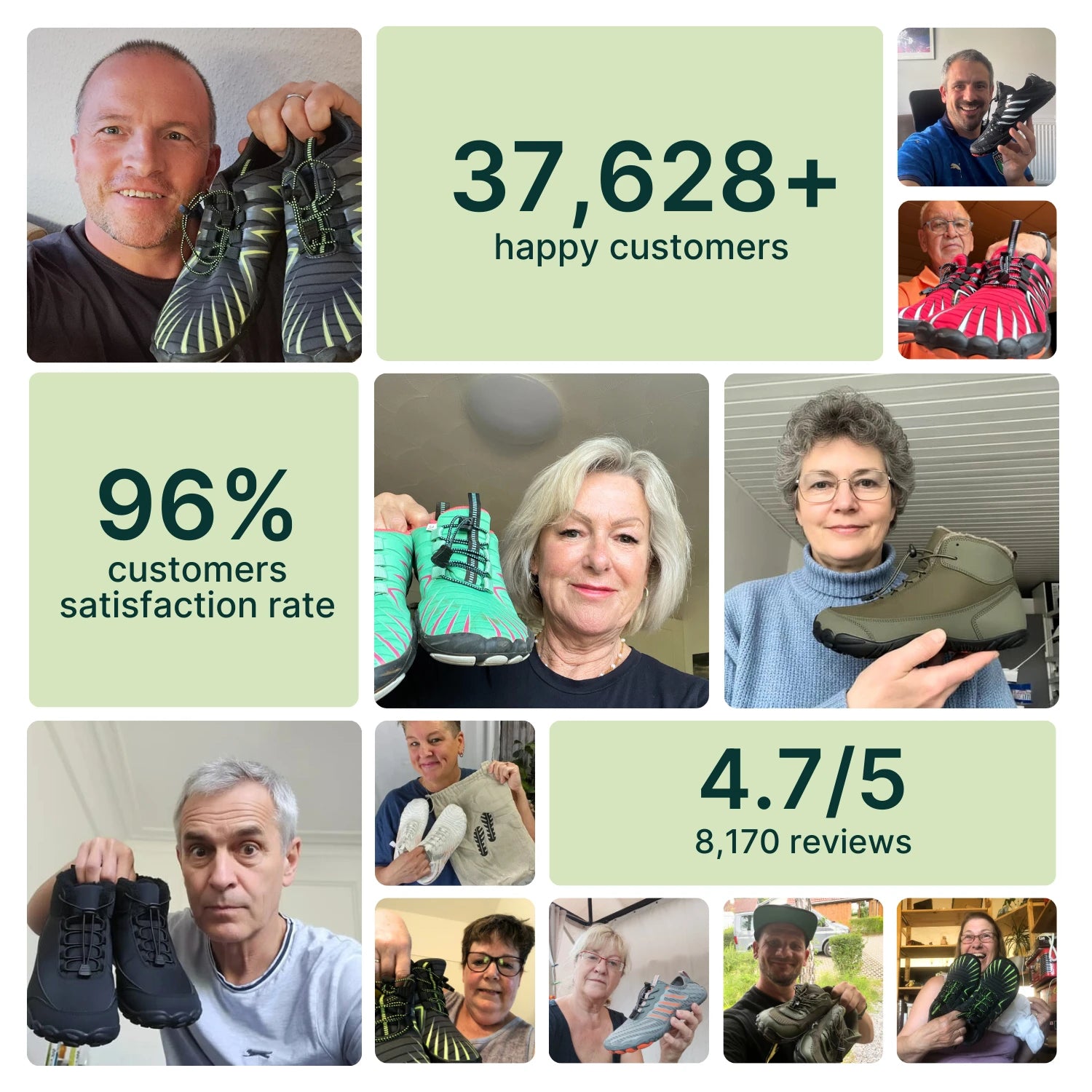 Polar Pro - Non-slip & water-resistant winter barefoot shoes (Unisex)