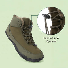 Polaris HydroTex™ – Waterproof & Anti-Slip Winter Barefoot Boots with Cozy Fleece Lining