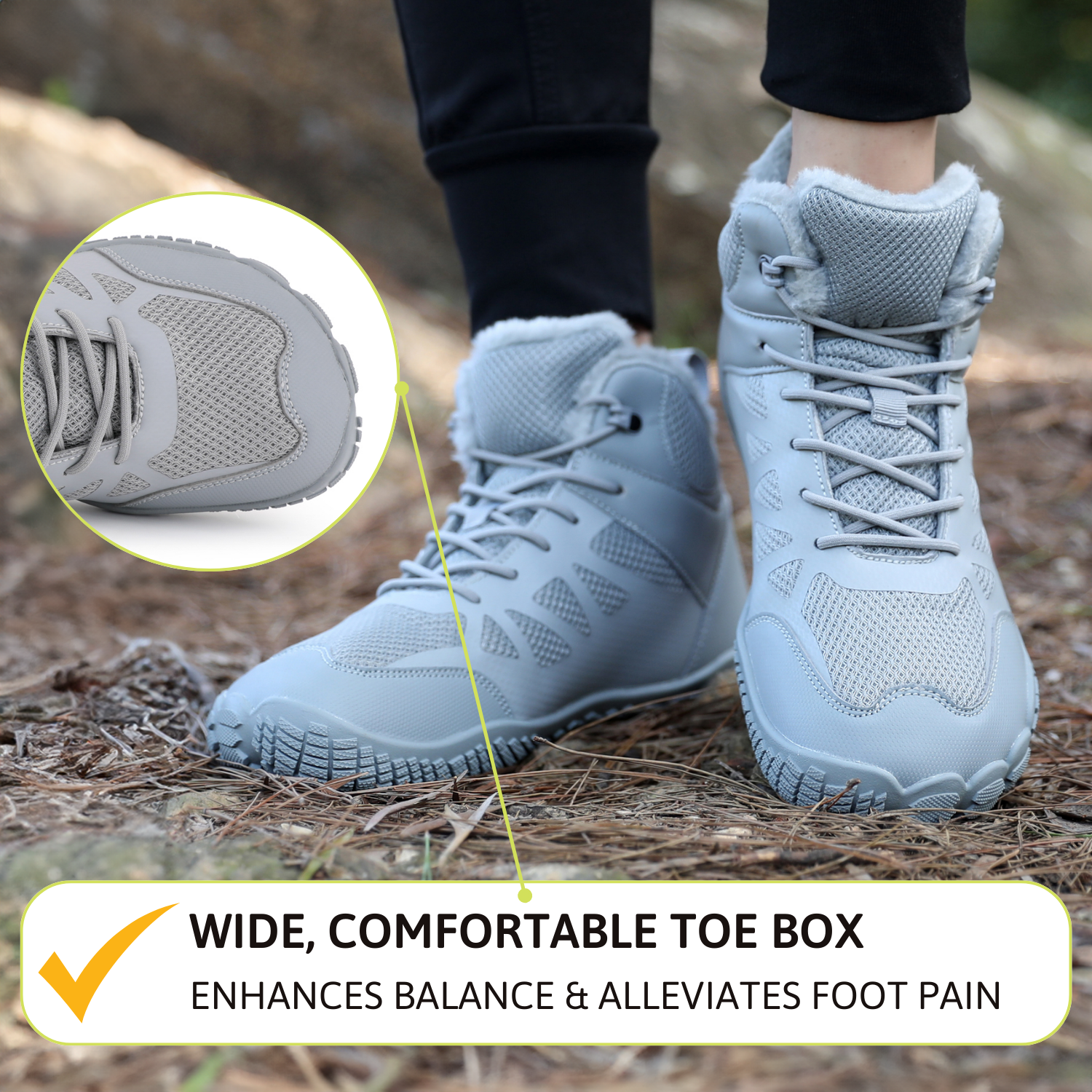 Frostline Max Warm and water repellent barefoot shoes BOGO