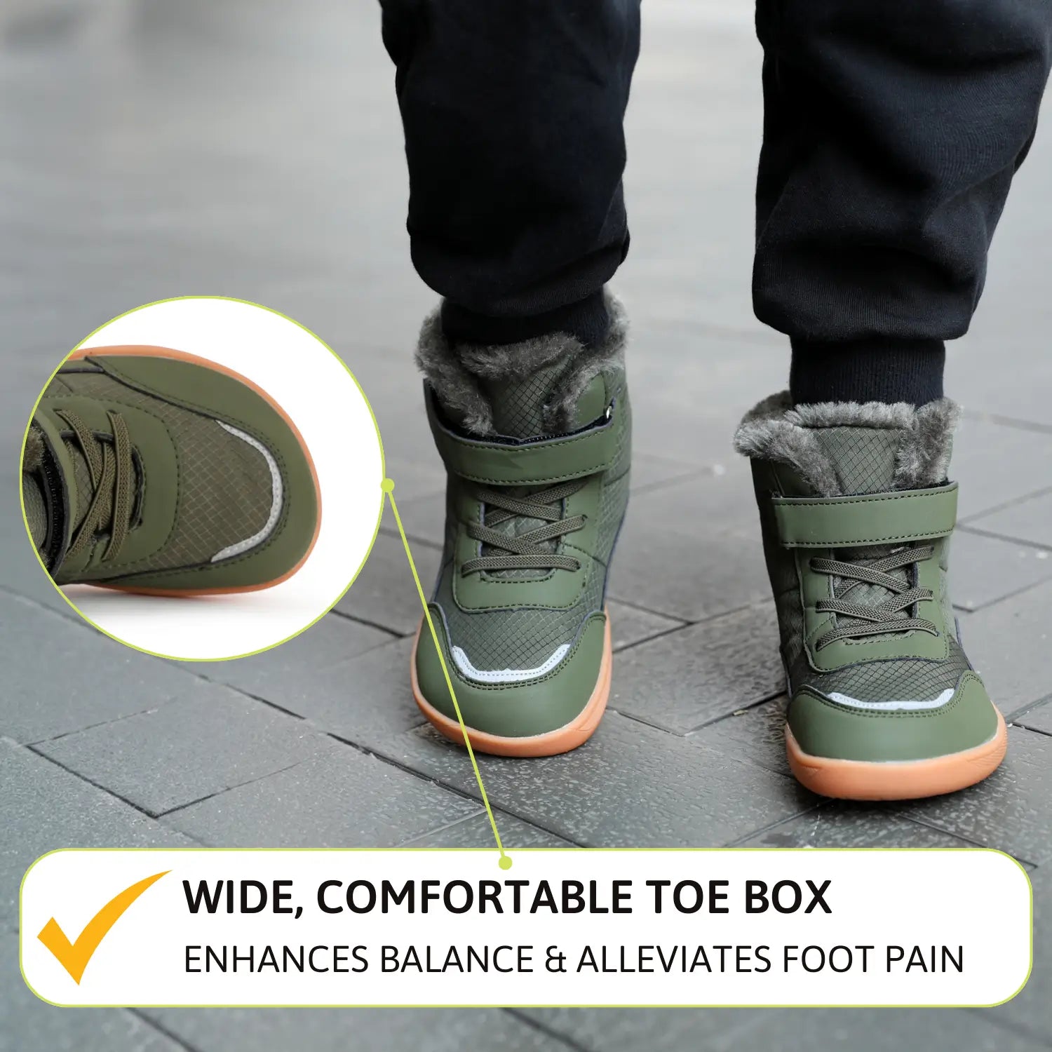 Frostline Kids Warm water repellent kids barefoot shoes 3 15 Years BOGO