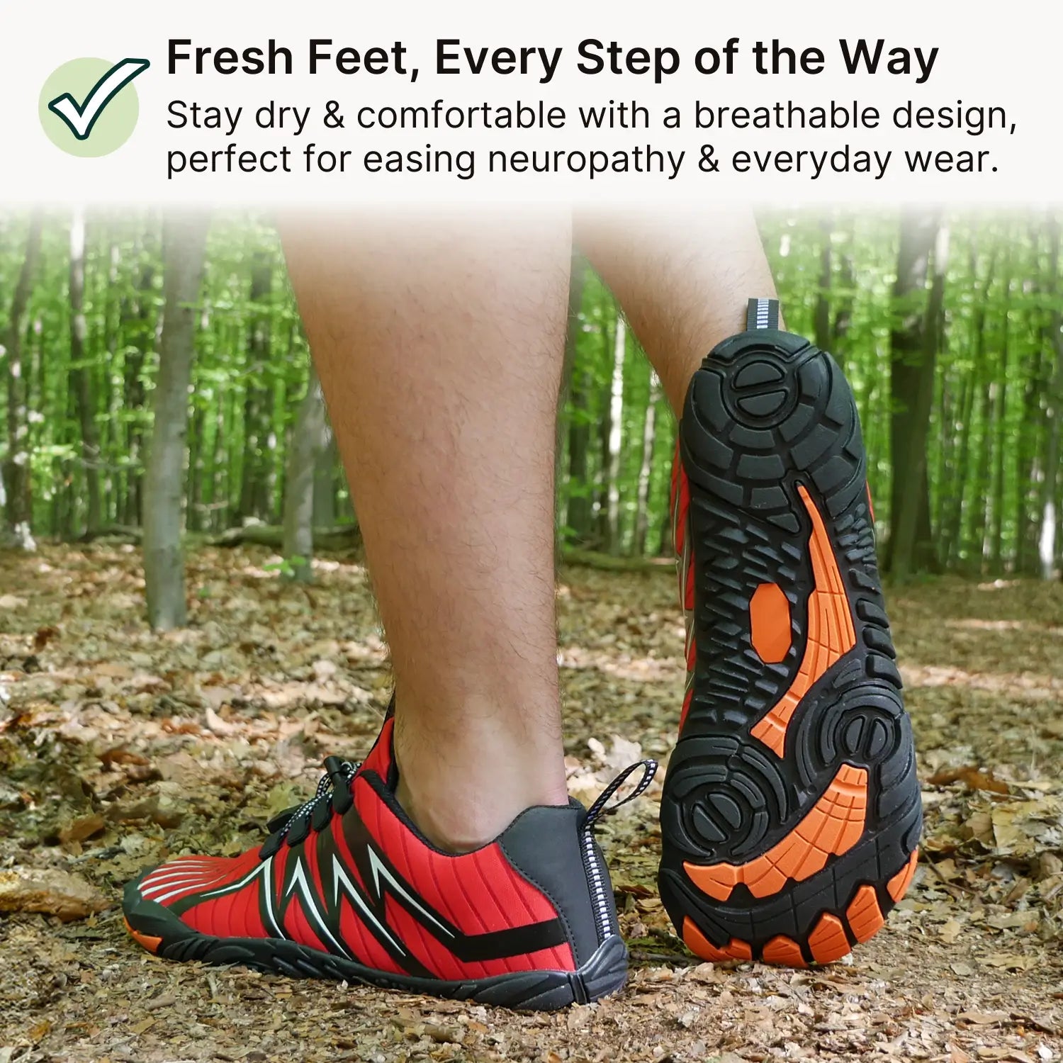 Explorer Max - Non-Slip & Ergonomic Barefoot Shoes (Unisex)