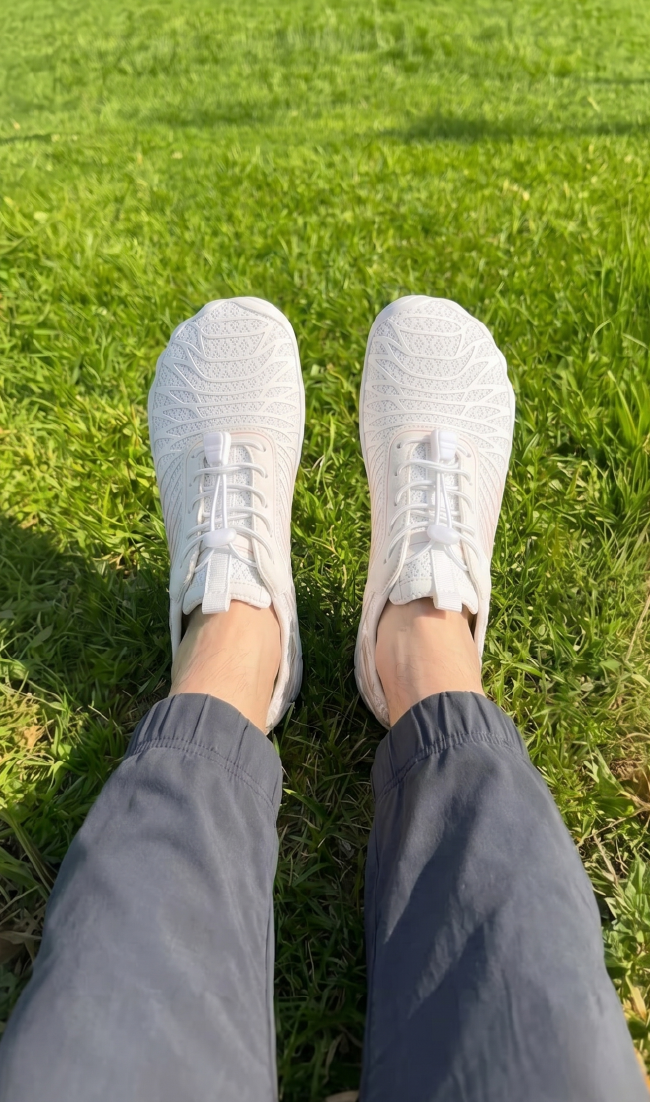 Prime Desert Sand shoes on a California road trip