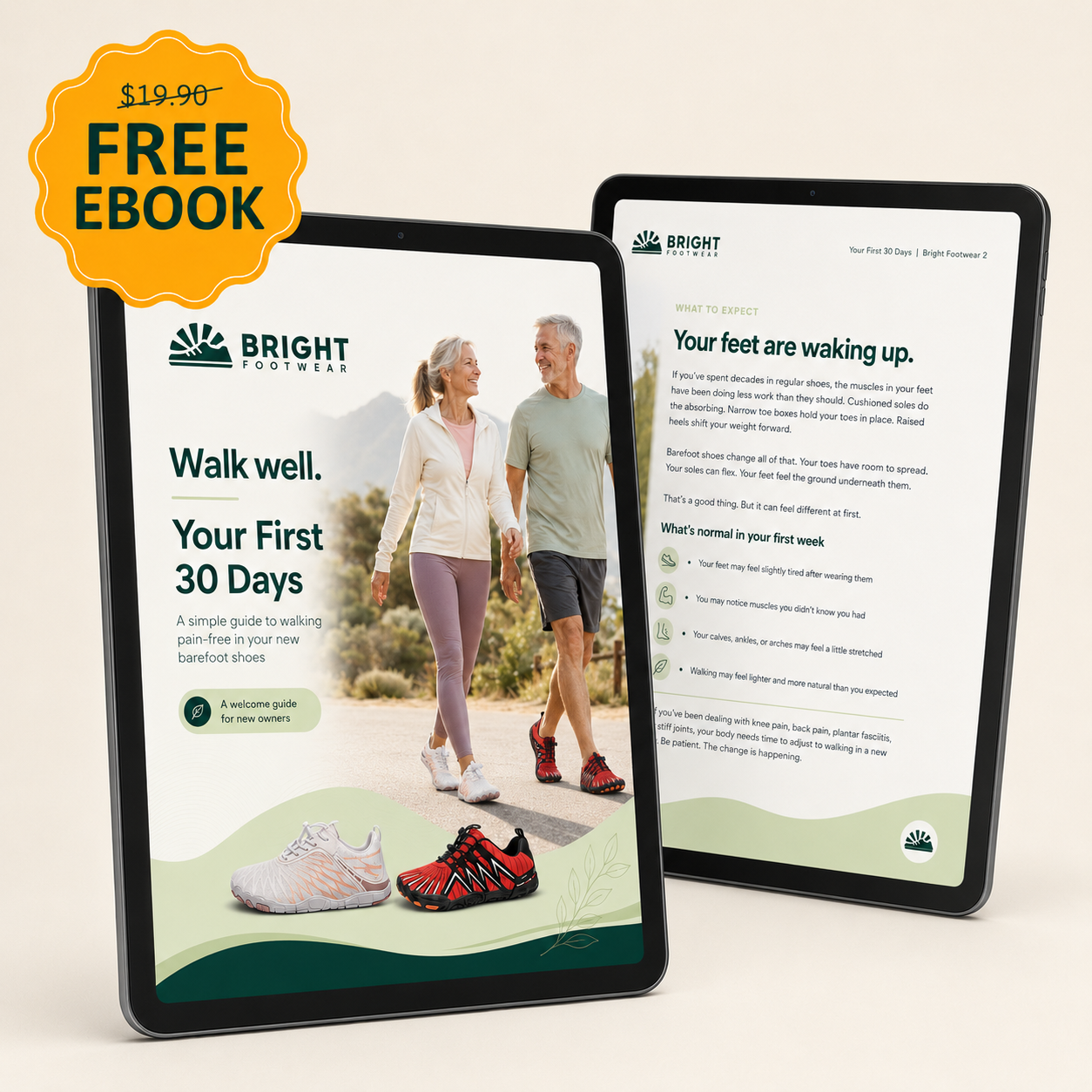 FREE: Your First 30 Days in Barefoot Shoes