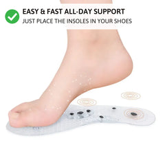 Relax Magnetic Insoles - All-Day Massage & Energy (Unisex)