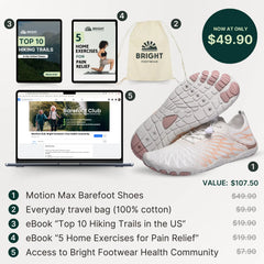 Motion Max - Non-Slip Barefoot Shoes for Men & Women (BOGO)