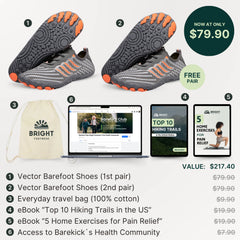 Vector - Ultra-Thin Barefoot Shoes for Natural Movement (BOGO)