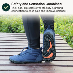Polar - Non-slip & water-resistant winter barefoot shoes (Unisex)
