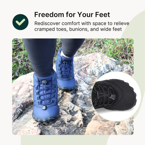 Polar - Non-slip & water-resistant winter barefoot shoes (Unisex)
