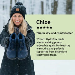 Polaris HydroTex™ – Waterproof & Anti-Slip Winter Barefoot Boots with Cozy Fleece Lining