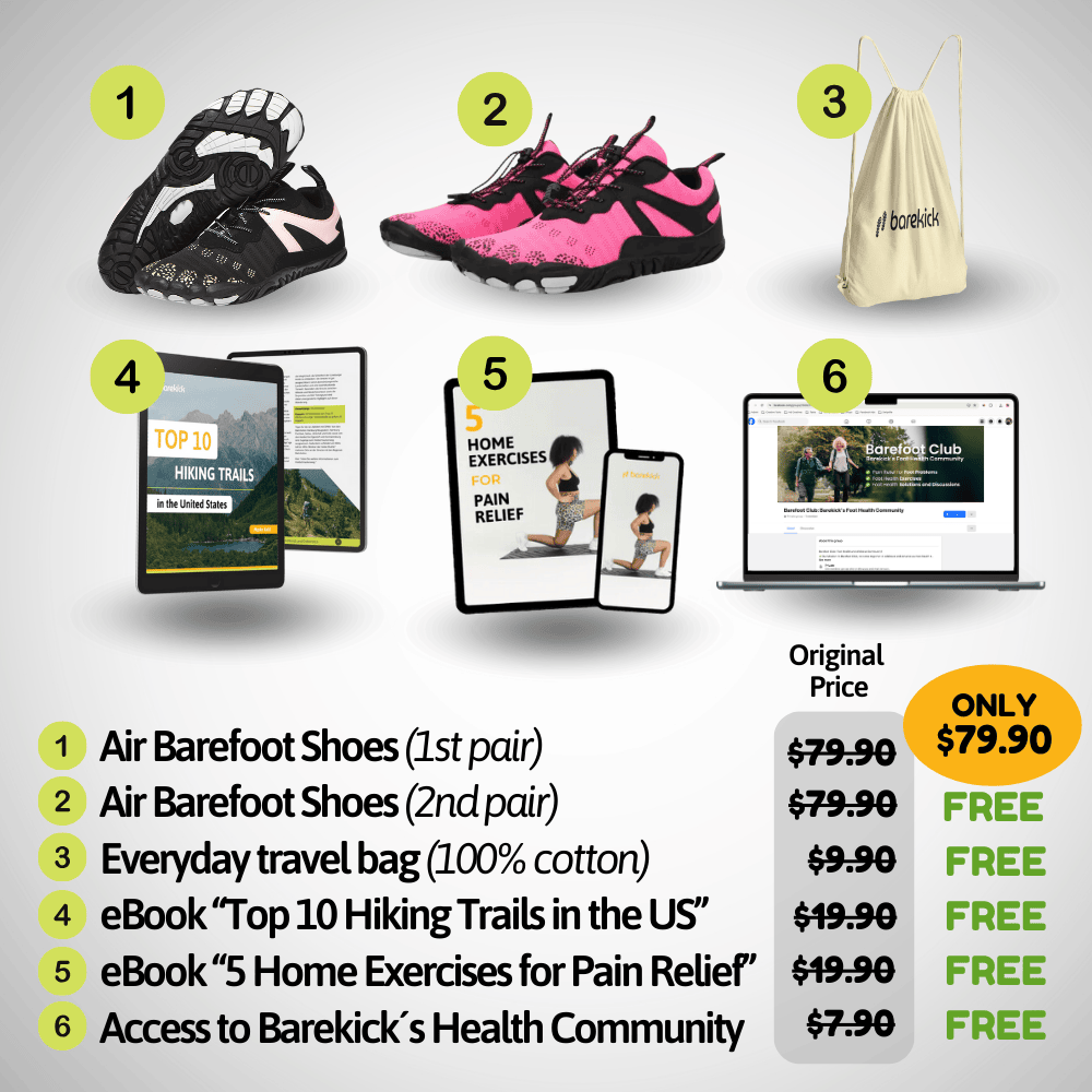 Apex Air - Outdoor & Non-Slip Barefoot Shoes (BOGO)