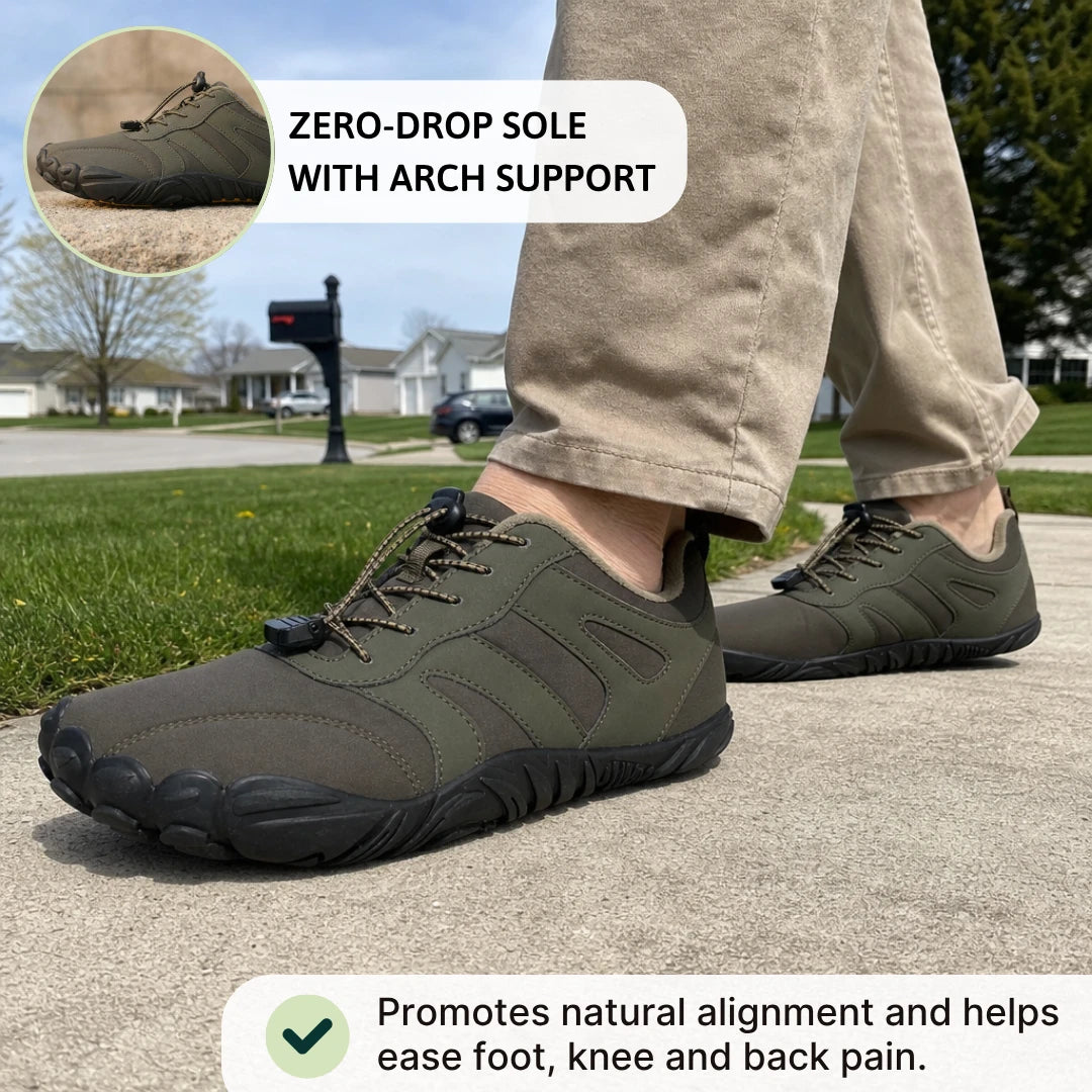 Everest Pro – Water-Resistant Spring Barefoot Shoes with Durable Grip (Unisex)