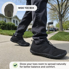 Everest Pro – Water-Resistant Spring Barefoot Shoes with Durable Grip (Unisex)