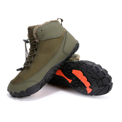 Polaris HydroTex™ – Waterproof & Anti-Slip Winter Barefoot Boots with Cozy Fleece Lining